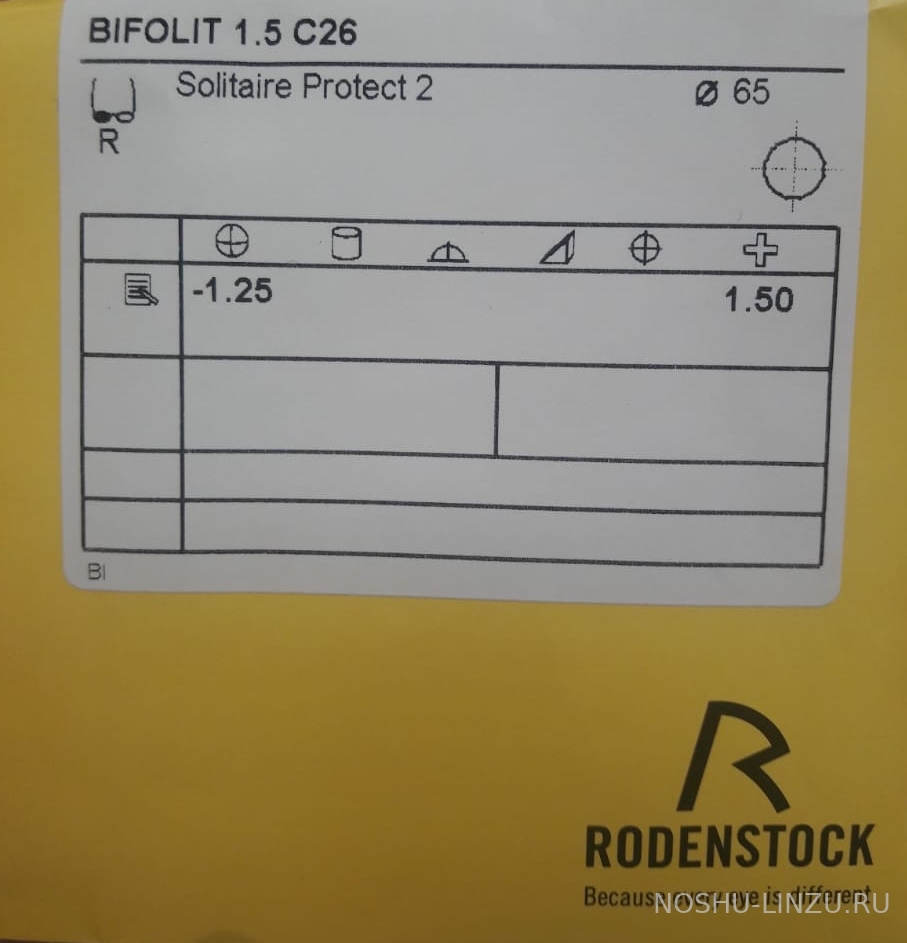    Rodenstock Bifolit 1.5 STK Ultrasin