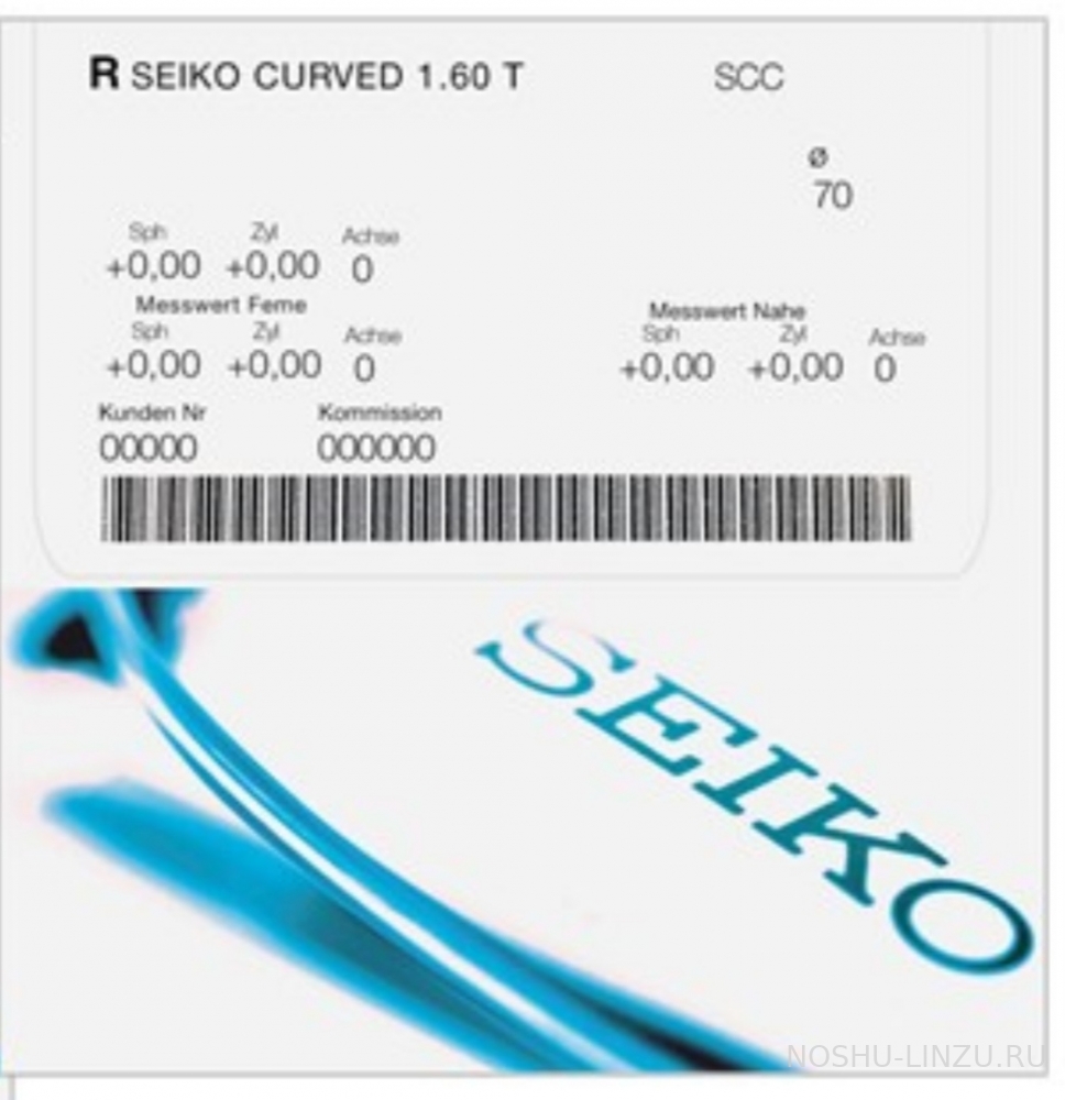    Seiko 1.6 Curved Sensity 2/ Sensity Dark