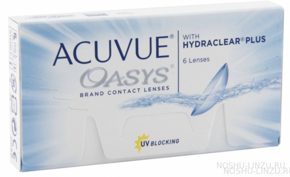   Johnson & Johnson Acuvue Oasys with Hydraclear Plus 6 