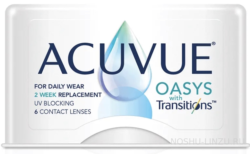   Johnson & Johnson Acuvue Oasys with Transitions 6 