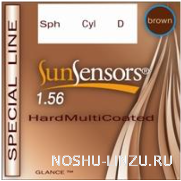    Glance SL 1.56 SunSensors HMC Brown/Grey