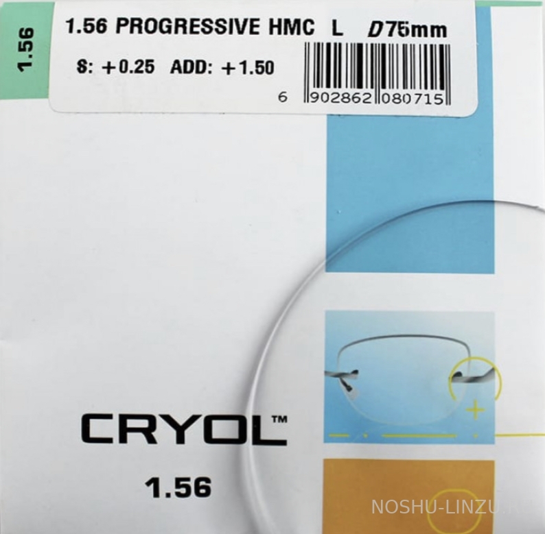   Cryol 1.56 Progressive HMC