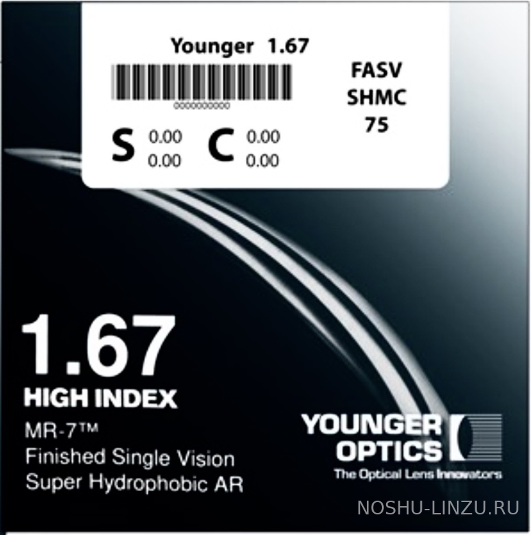    Younger Optics 1.67 AS SHMC