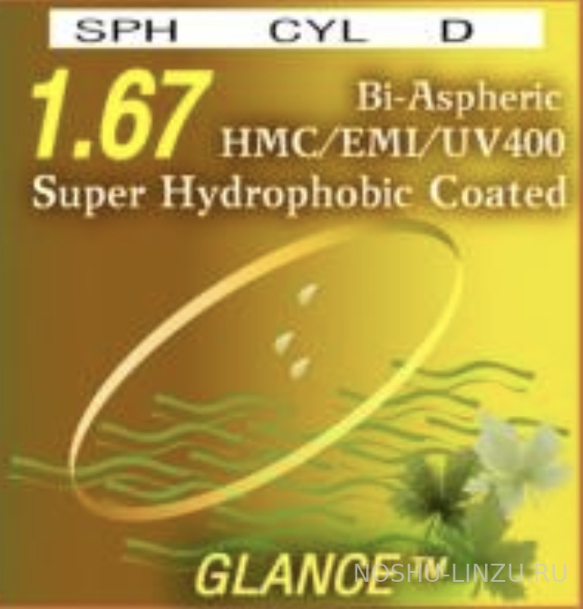    Glance 1.67 BI-AS SHC/HMC/EMI/ UV400