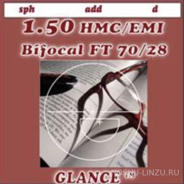    Glance 1.5 Bifocal FlatTop HMC/EMI