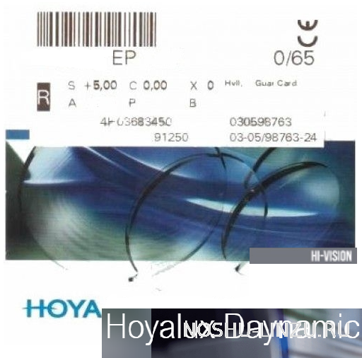    Hoya 1.5 Daynamic Hi-Vision Aqua